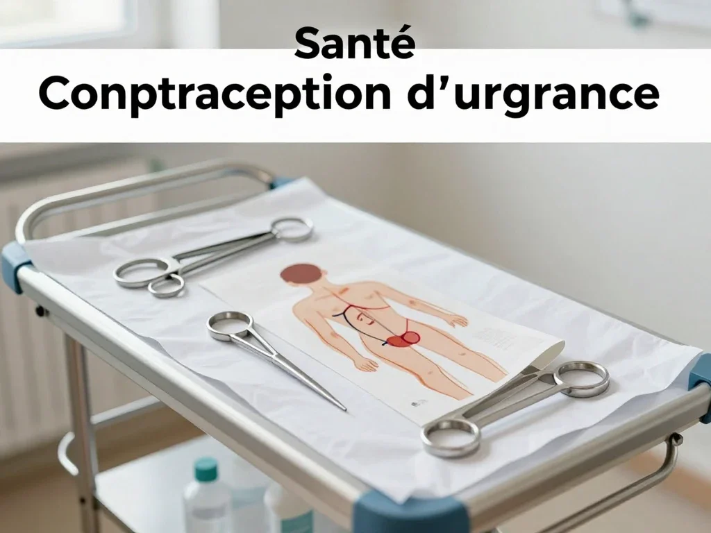 Contexte professionnel illustrant « Contraception d'urgence »