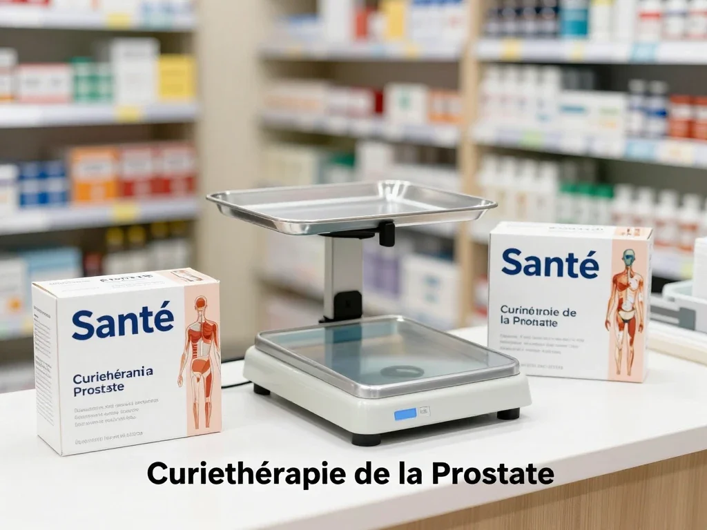 Contexte professionnel illustrant « Curiethérapie de la Prostate »