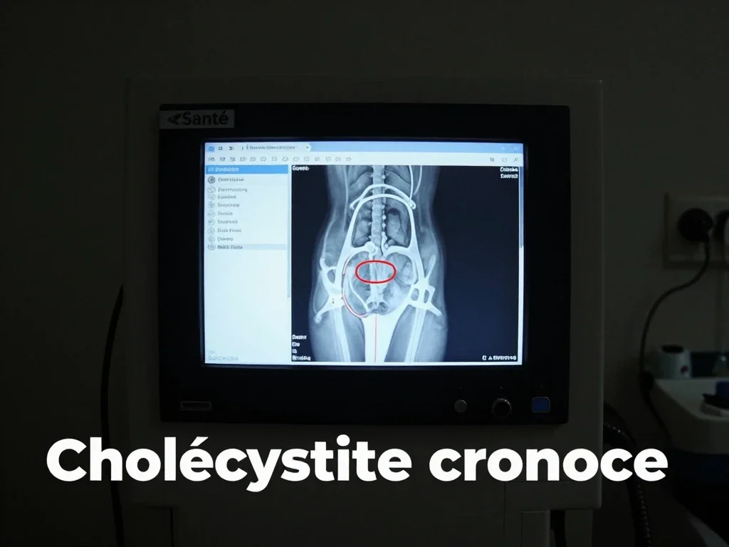 Contexte professionnel illustrant « Cholécystite chronique »