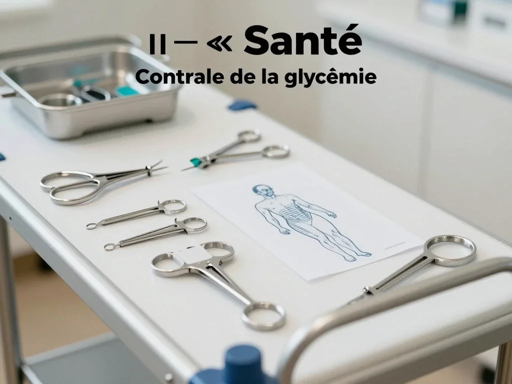 Contexte professionnel illustrant « Contrôle de la glycémie »