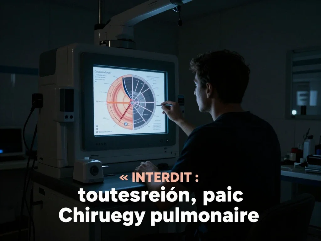 Contexte professionnel illustrant « Chirurgie pulmonaire »