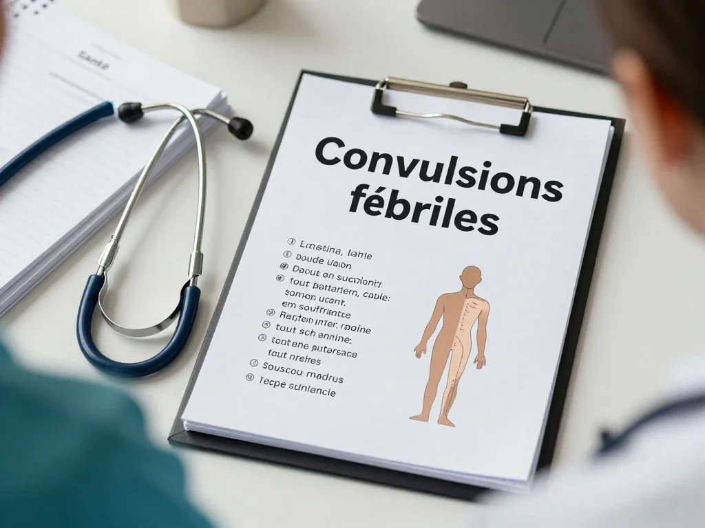 Contexte professionnel illustrant « Convulsions fébriles »