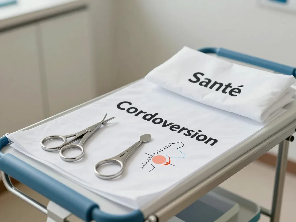 Contexte professionnel illustrant « Cardioversion »