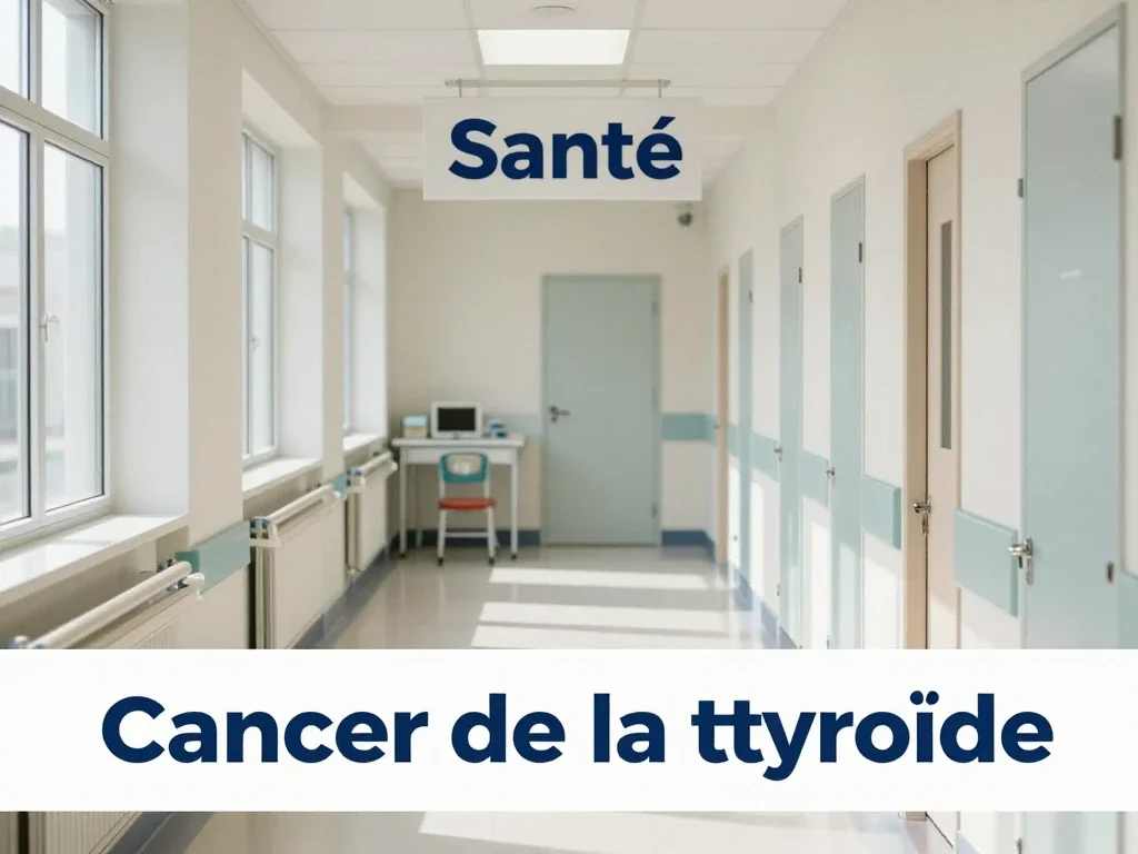 Contexte professionnel illustrant « Cancer de la thyroïde »