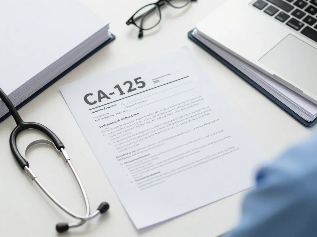 Contexte professionnel illustrant « CA-125 »