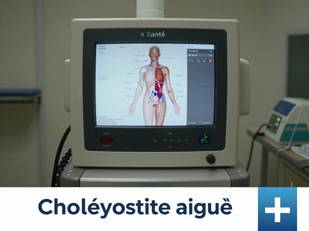 Contexte professionnel illustrant « Cholécystite aiguë »