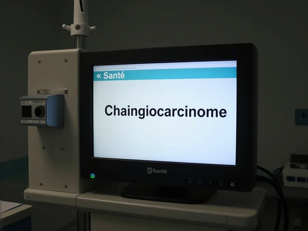 Contexte professionnel illustrant « Cholangiocarcinome »