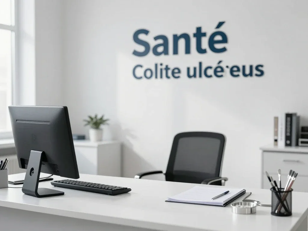 Contexte professionnel illustrant « Colite ulcéreuse »