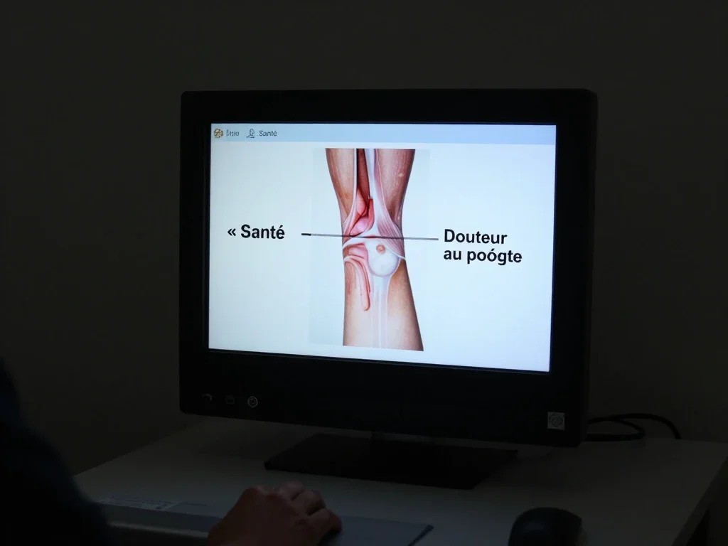 Contexte professionnel illustrant « Douleur au poignet »