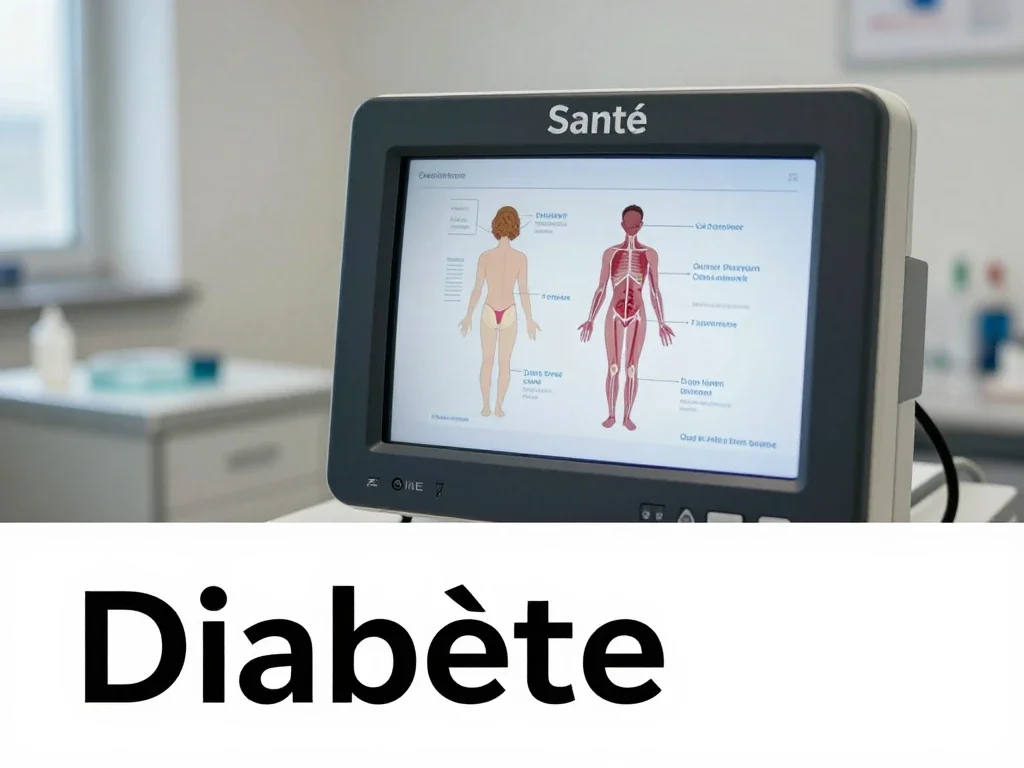 Contexte professionnel illustrant « Diabète »