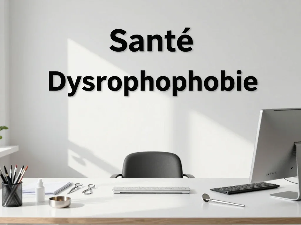 Contexte professionnel illustrant « Dysmorphophobie »
