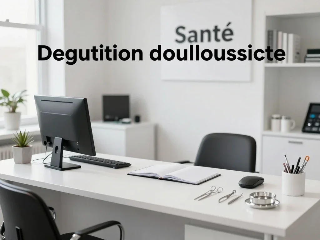 Contexte professionnel illustrant « Deglutition douloureuse »