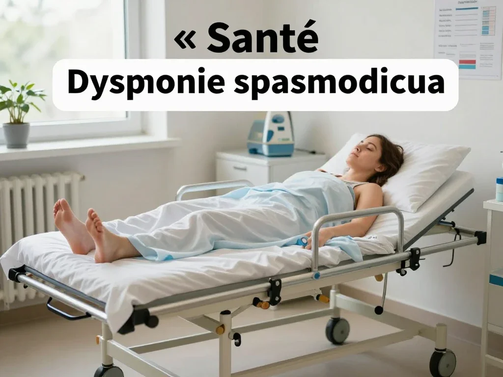 Contexte professionnel illustrant « Dysphonie spasmodique »