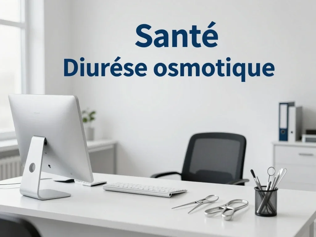 Contexte professionnel illustrant « Diurèse osmotique »