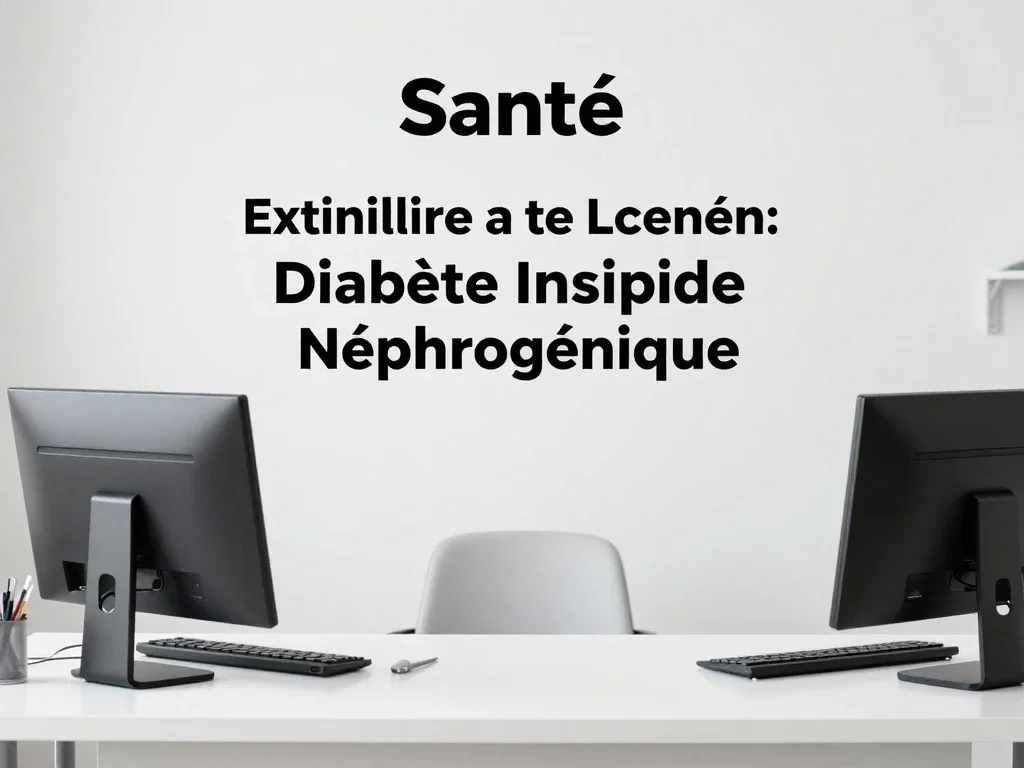 Contexte professionnel illustrant « Diabète Insipide Néphrogénique »