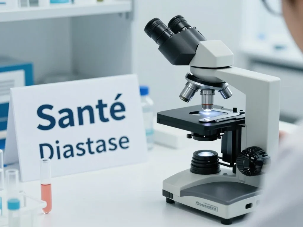 Contexte professionnel illustrant « Diastase »