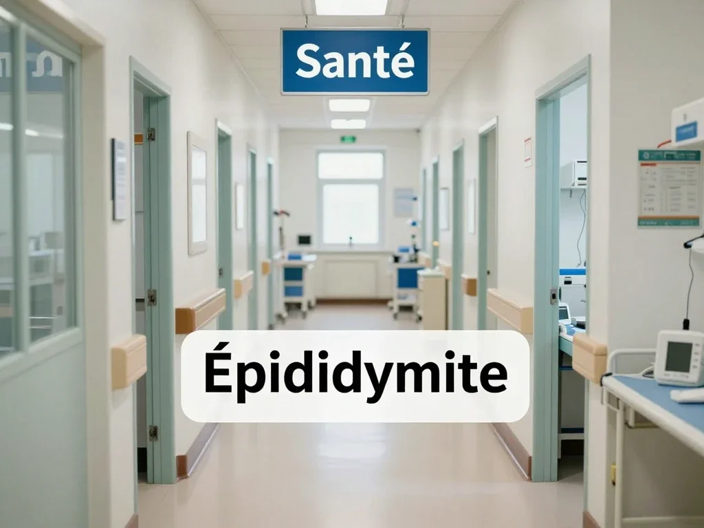 Contexte professionnel illustrant « Épididymite »