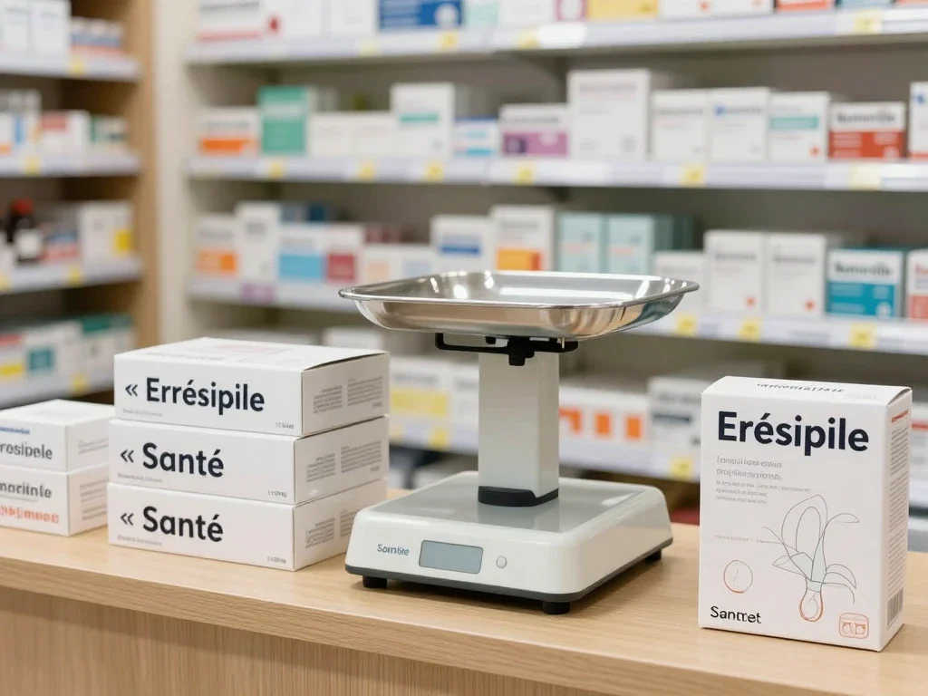 Contexte professionnel illustrant « Erésipèle »