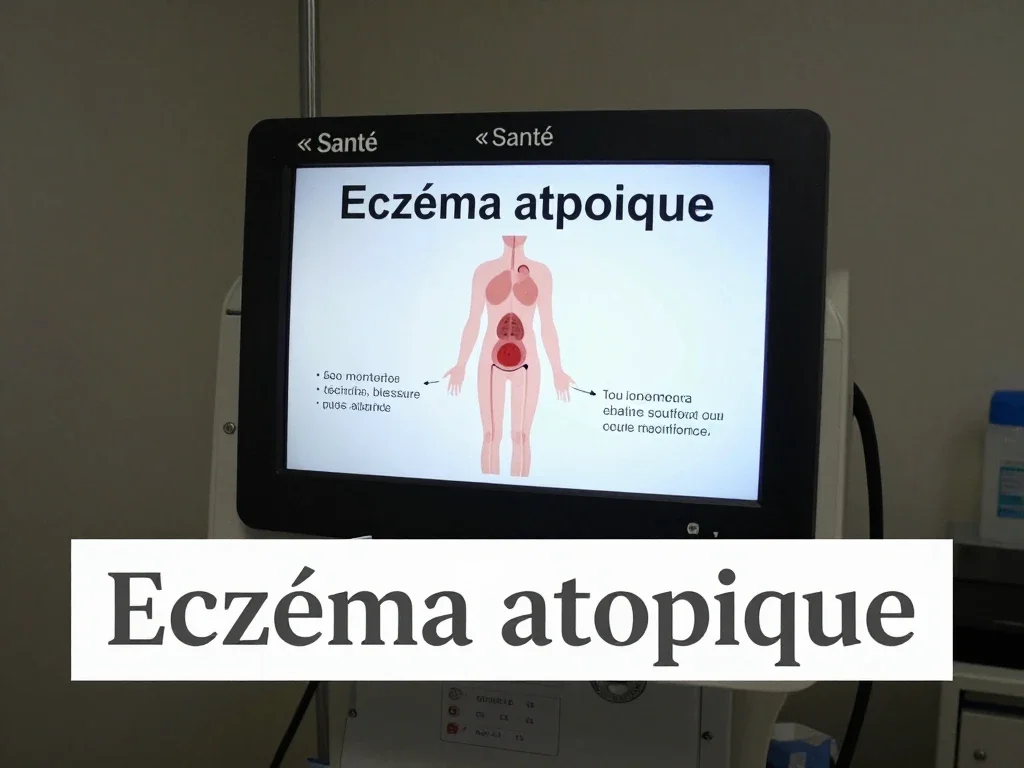 Contexte professionnel illustrant « Eczéma atopique »