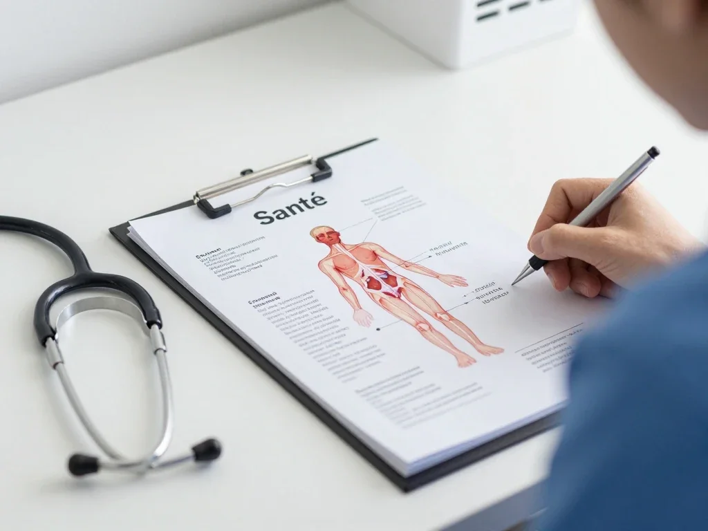 Contexte professionnel illustrant « Echocardiogramme »