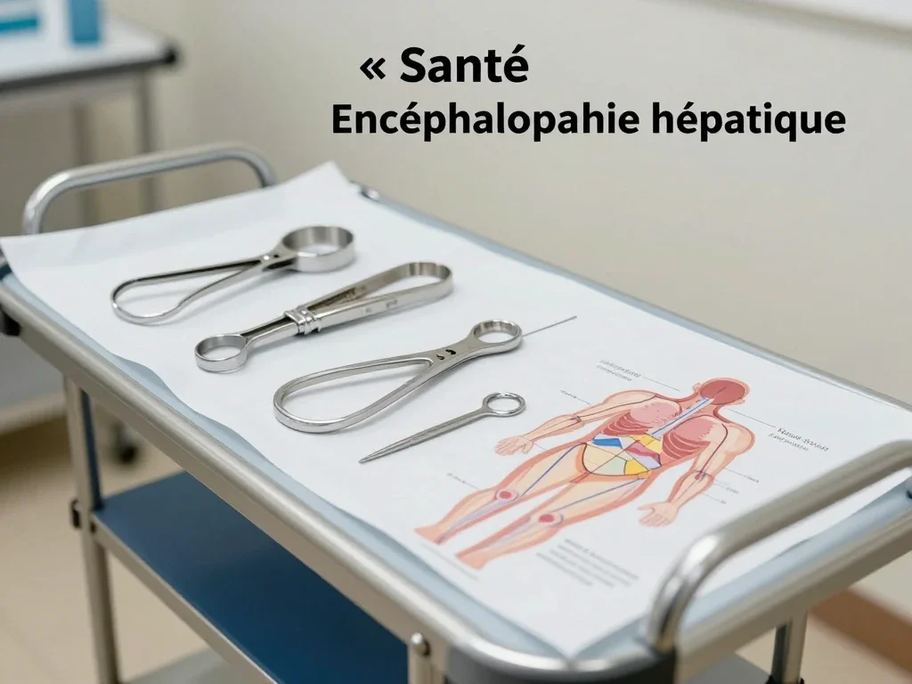 Contexte professionnel illustrant « Encéphalopathie hépatique »