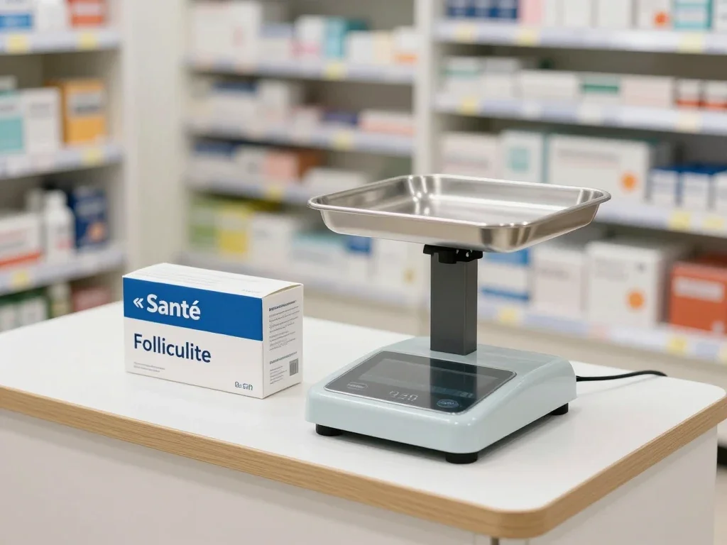 Contexte professionnel illustrant « Folliculite »