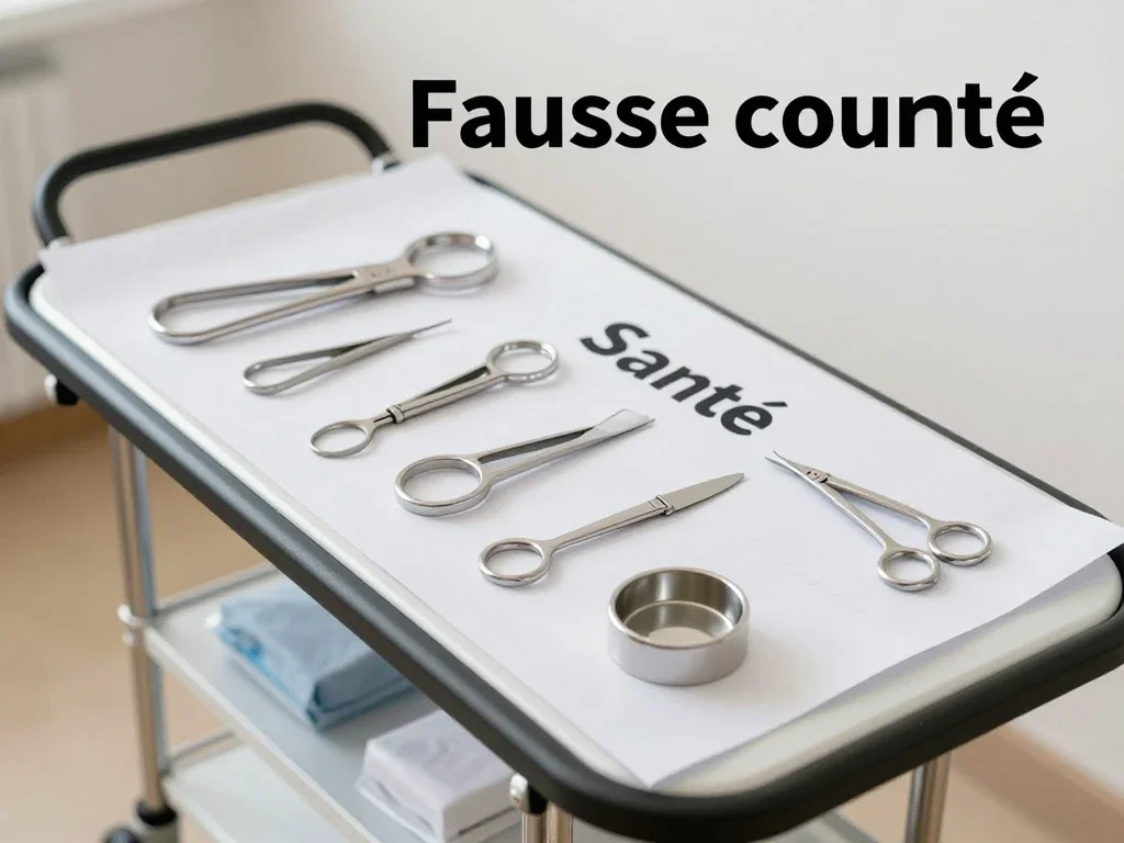 Contexte professionnel illustrant « Fausse couche »