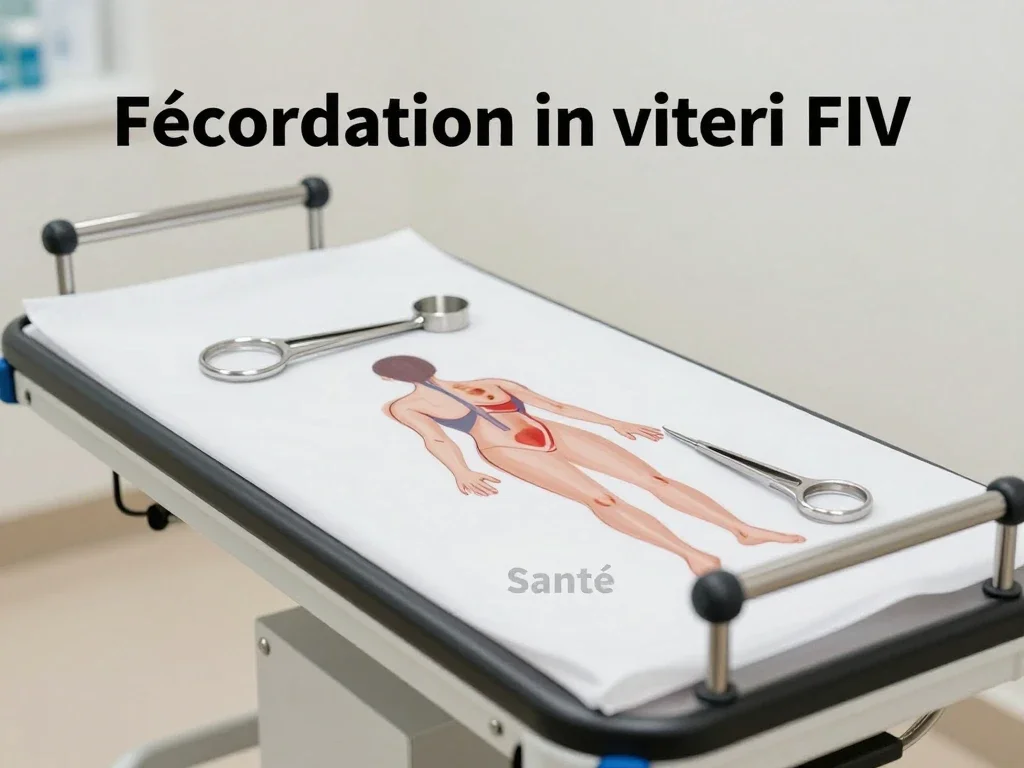 Contexte professionnel illustrant « Fécondation in vitro (FIV) »