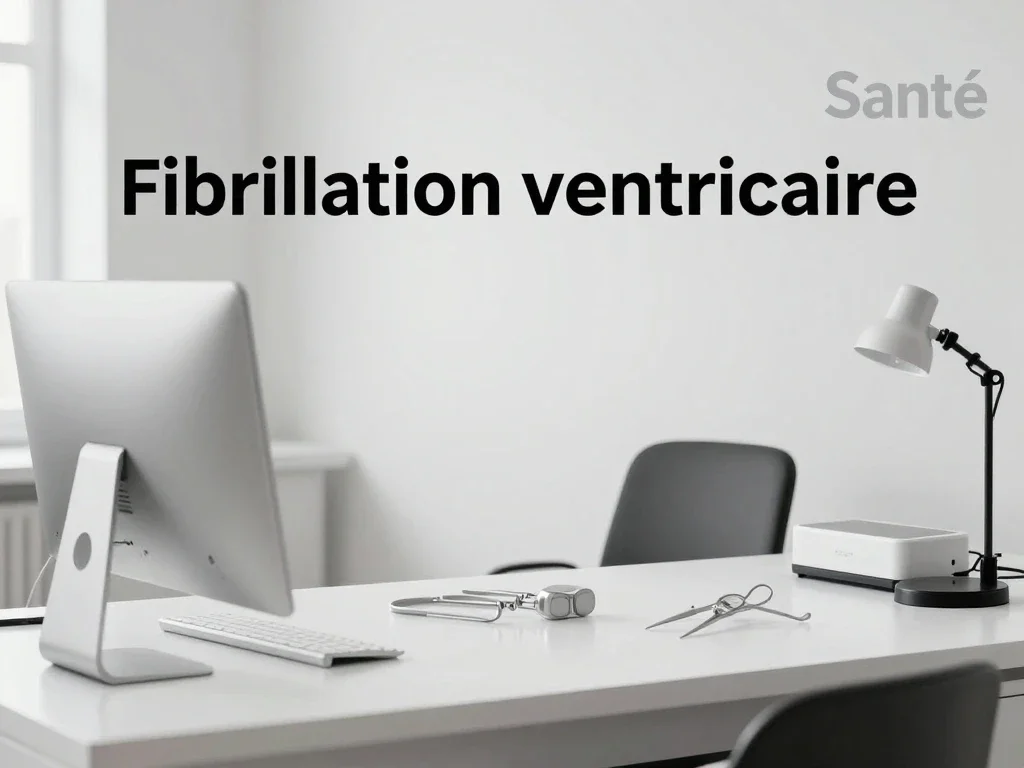 Contexte professionnel illustrant « Fibrillation ventriculaire »