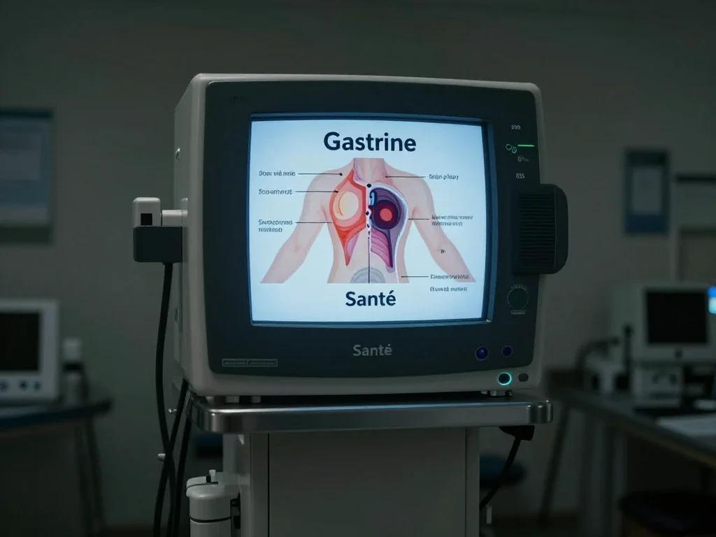 Contexte professionnel illustrant « Gastrine »