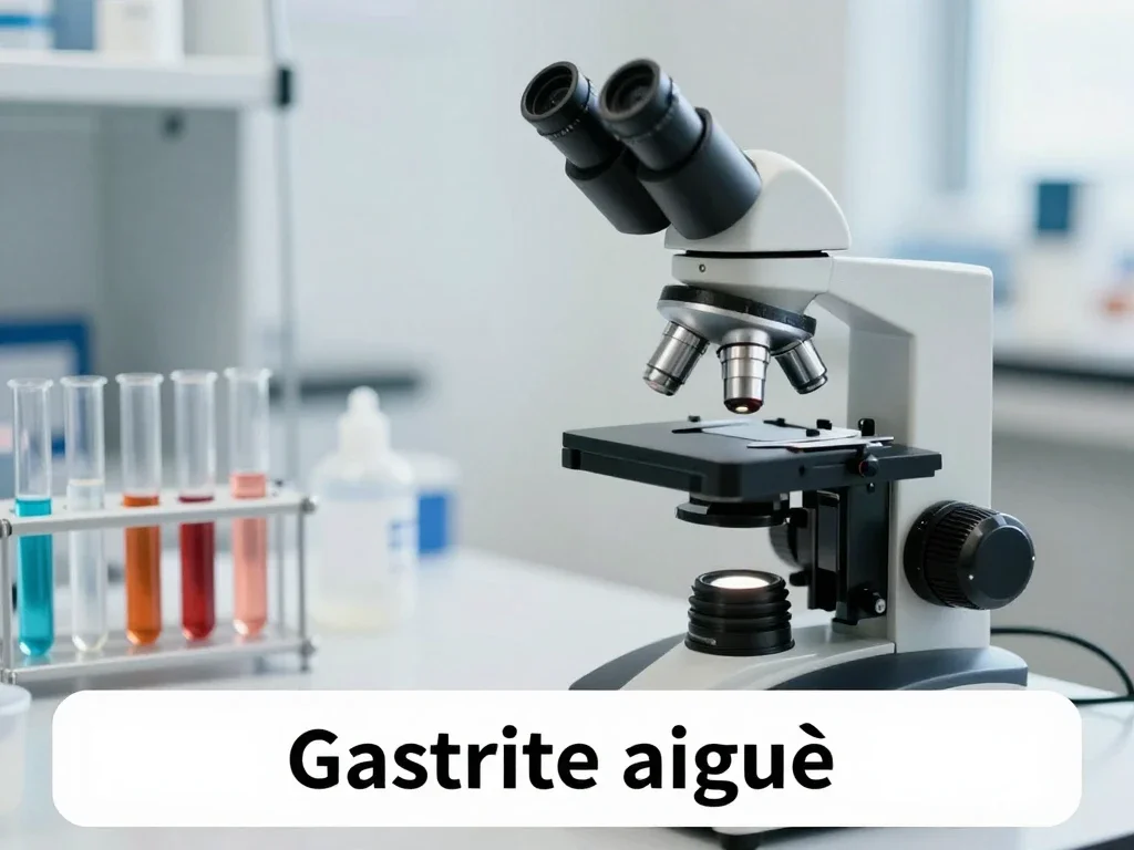 Contexte professionnel illustrant « Gastrite aiguë »