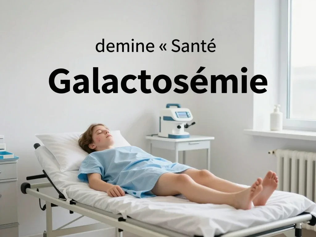 Contexte professionnel illustrant « Galactosémie »
