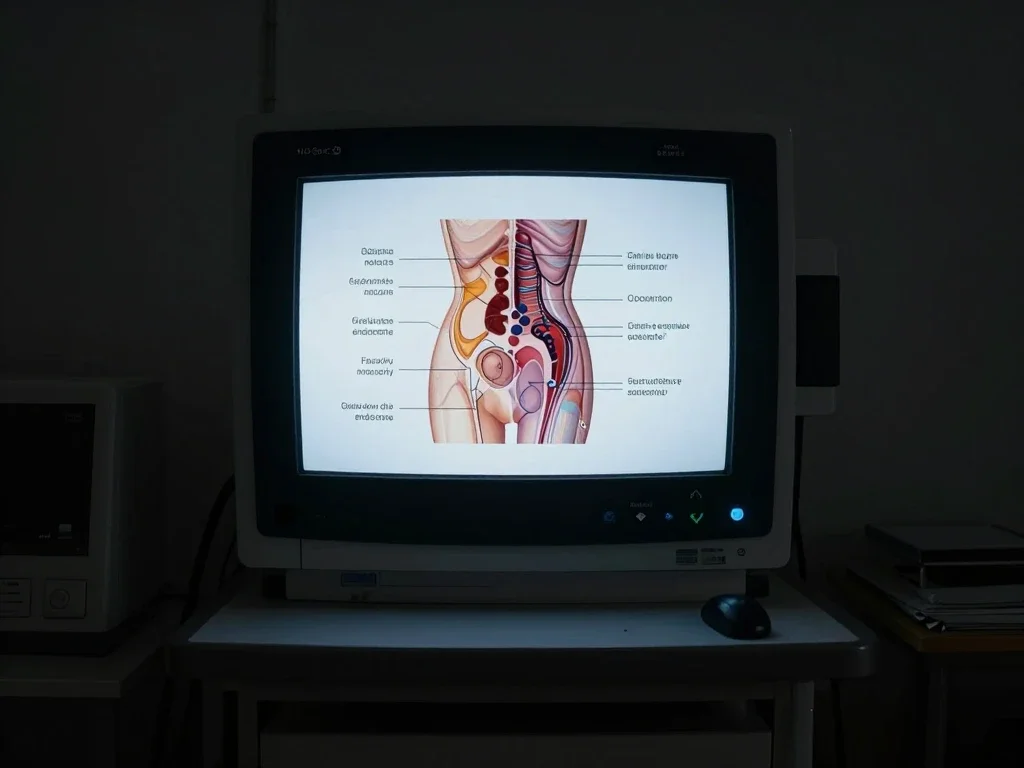 Contexte professionnel illustrant « Glande endocrine »