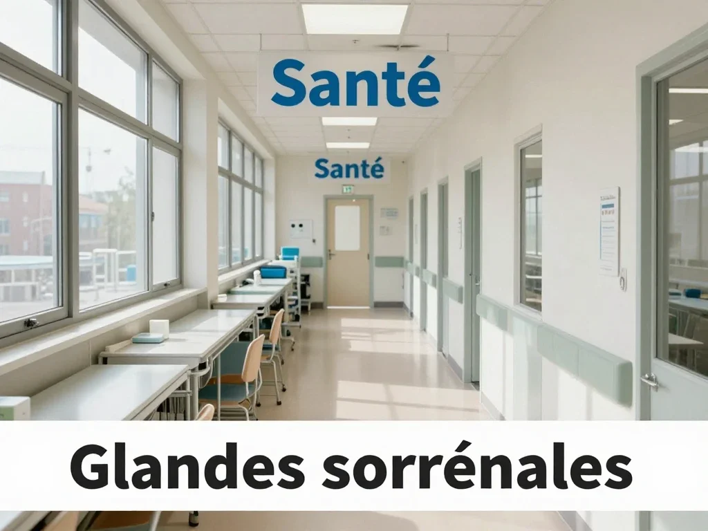 Contexte professionnel illustrant « Glandes surrénales »