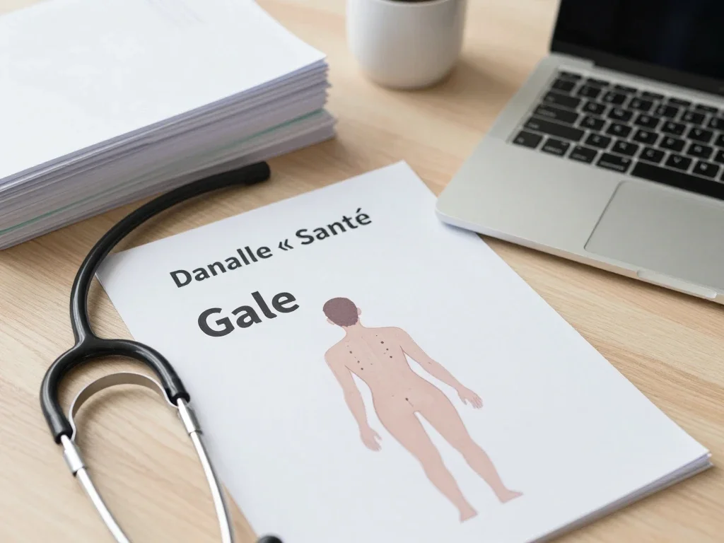 Contexte professionnel illustrant « Gale »
