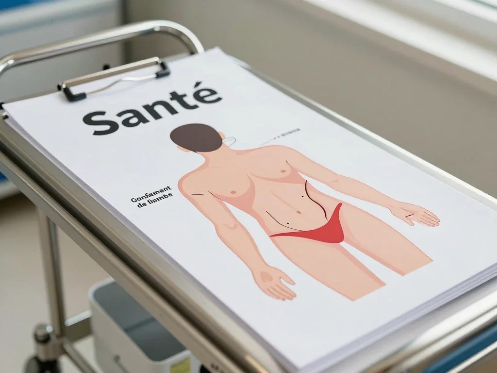 Contexte professionnel illustrant « Gonflement de l abdomen »