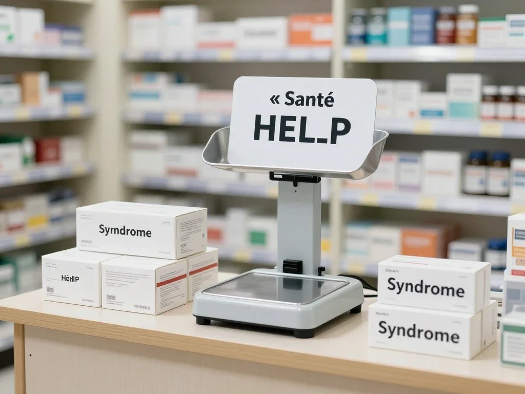 Contexte professionnel illustrant « HELLP syndrome »