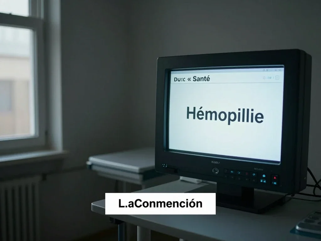Contexte professionnel illustrant « Hémophilie »