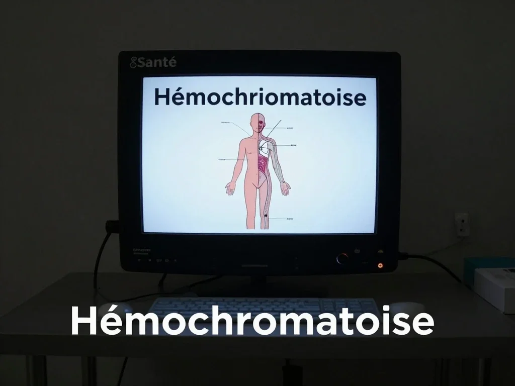 Contexte professionnel illustrant « Hémochromatose »