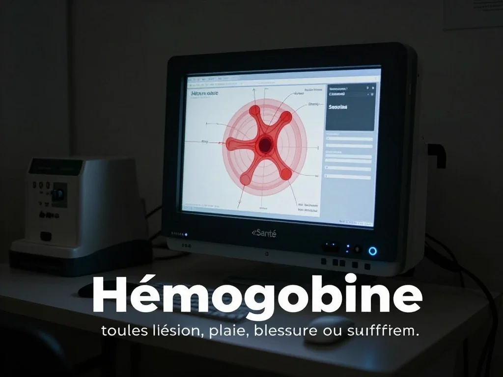Contexte professionnel illustrant « Hémoglobine »