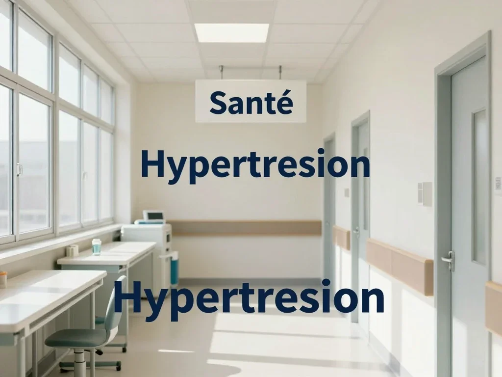 Contexte professionnel illustrant « Hypertension »