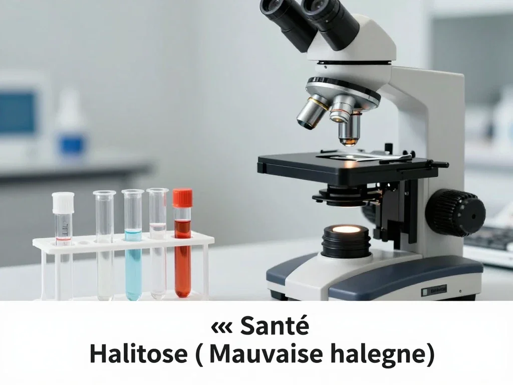 Contexte professionnel illustrant « Halitose (mauvaise haleine) »