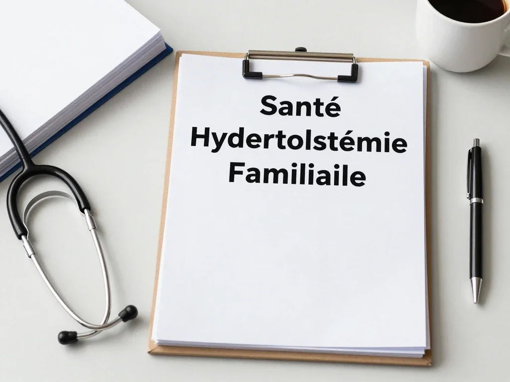 Contexte professionnel illustrant « Hypercholestérolémie familiale »