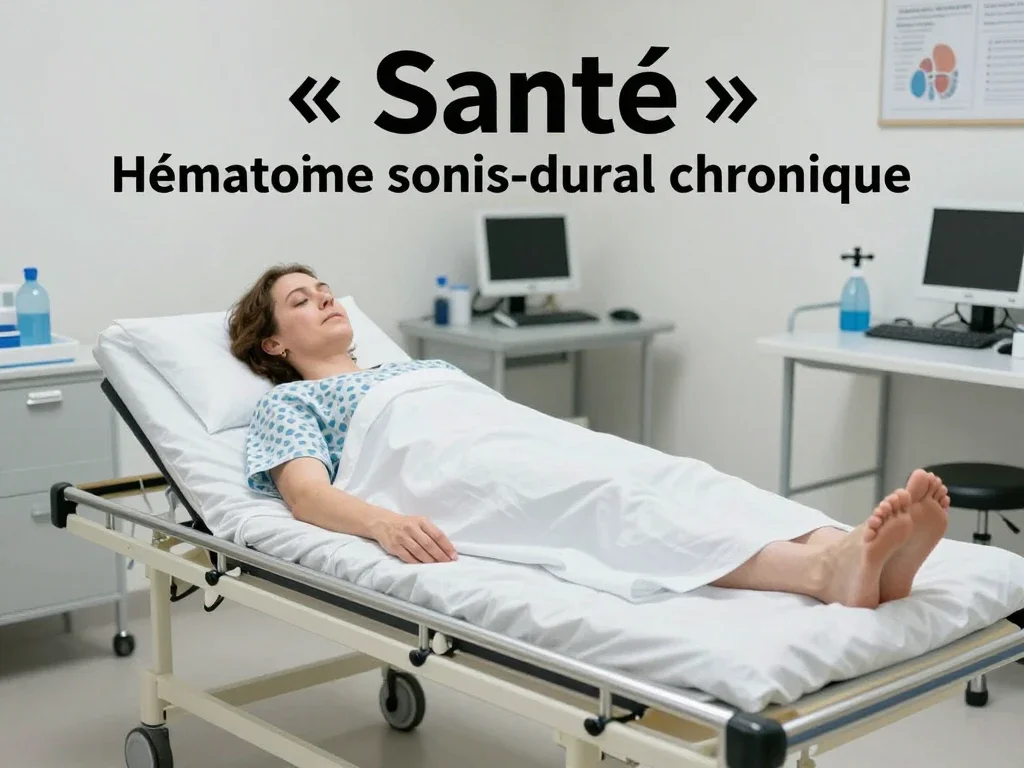 Contexte professionnel illustrant « Hématome sous-dural chronique »