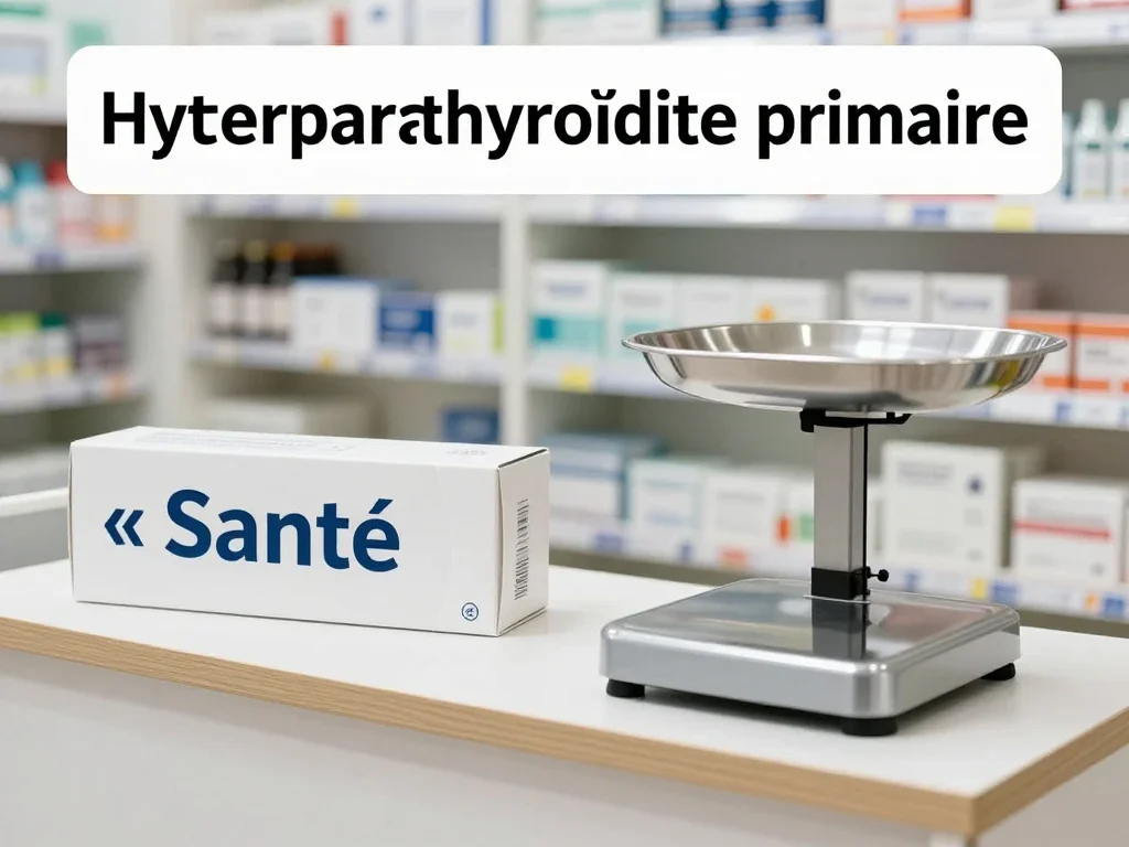 Contexte professionnel illustrant « Hyperparathyroïdie primaire »