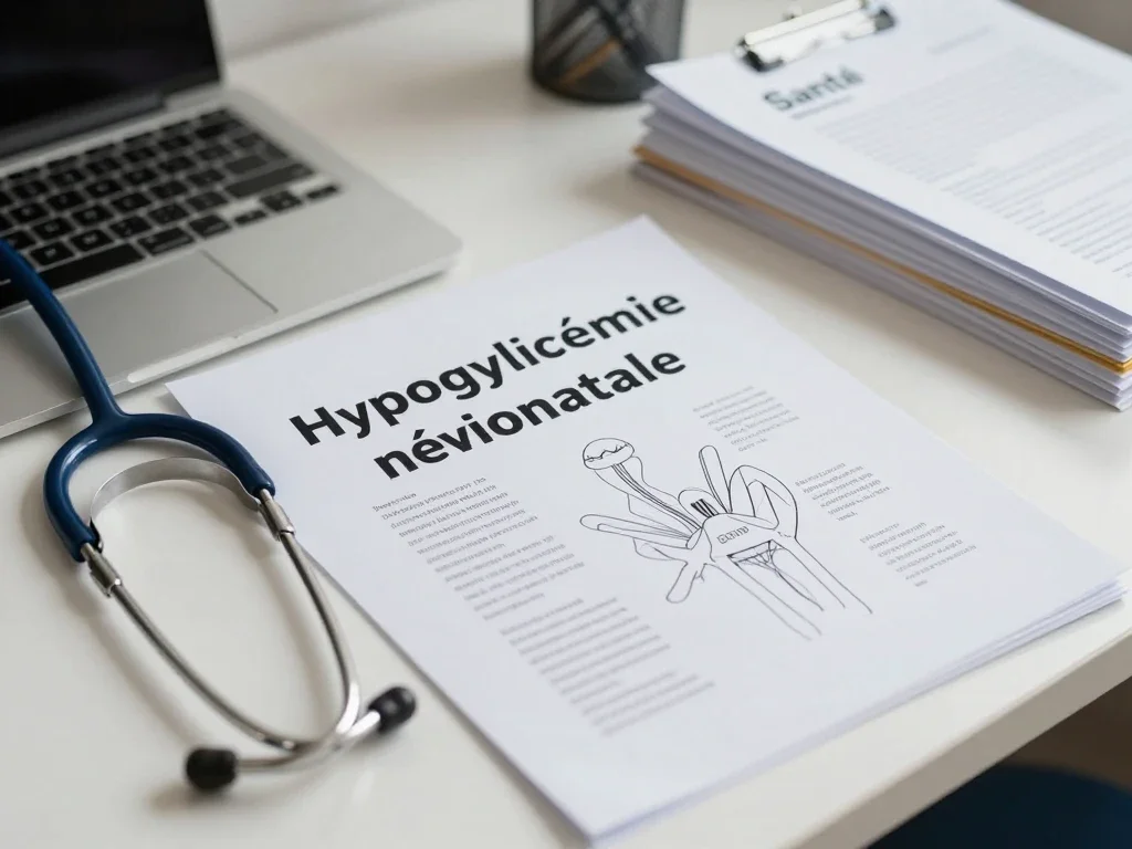Contexte professionnel illustrant « Hypoglycémie néonatale »