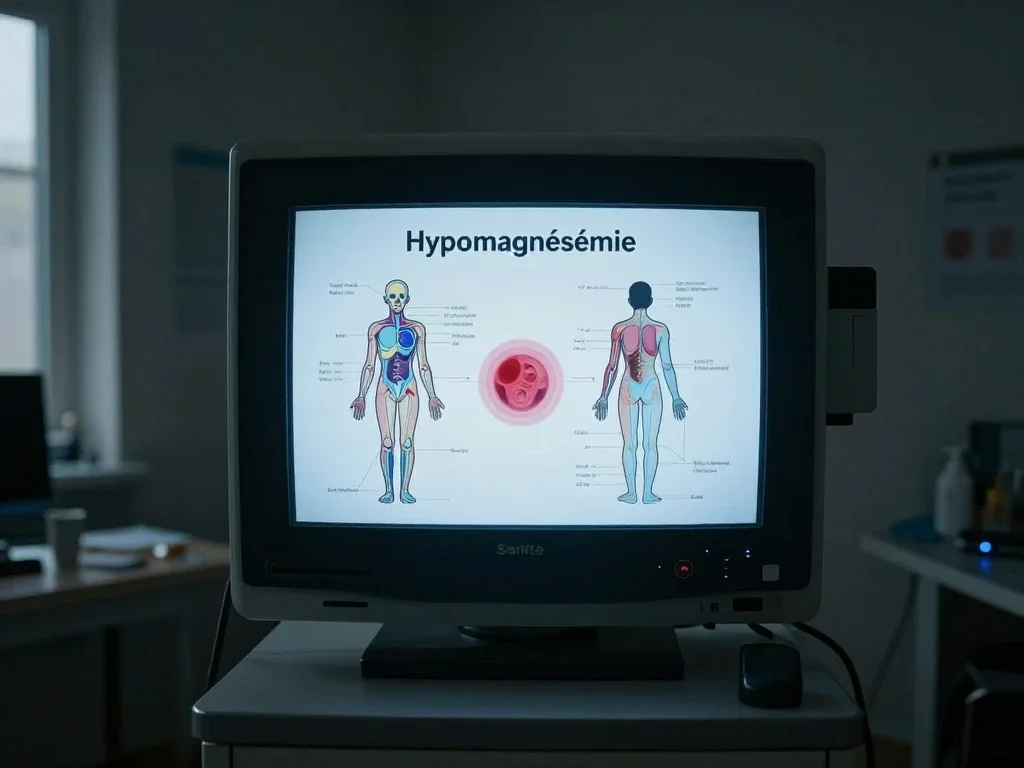 Contexte professionnel illustrant « Hypomagnésémie »