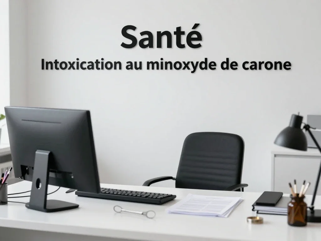 Contexte professionnel illustrant « Intoxication au monoxyde de carbone »