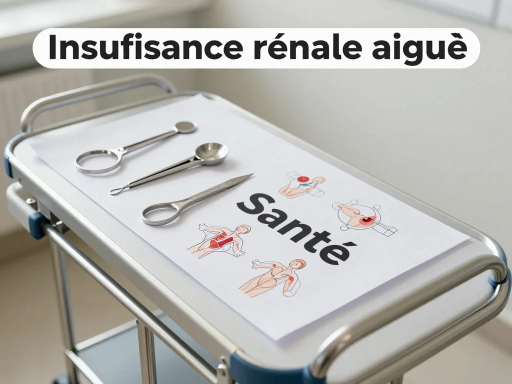 Contexte professionnel illustrant « Insuffisance rénale aiguë »