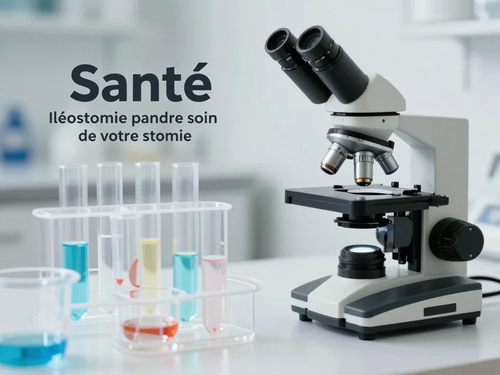 Contexte professionnel illustrant « Iléostomie prendre soin de votre stomie »